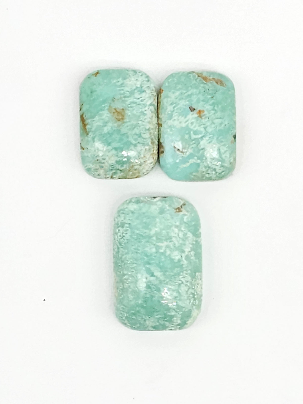 Mexican Turquoise Cabochon Set | Artisan Cut Gemstone