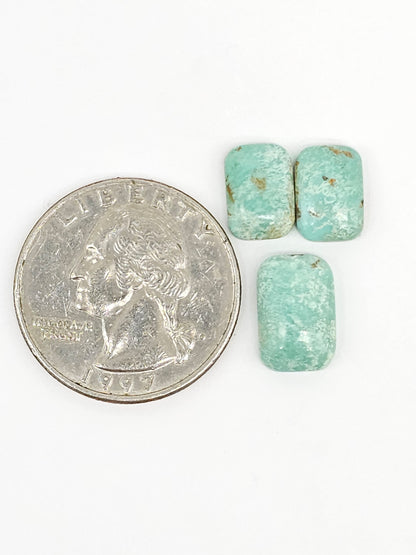 Mexican Turquoise Cabochon Set | Artisan Cut Gemstone