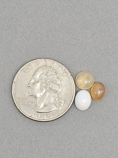 Mexican Jelly Opal Cabochon Lot | Natural Opal from Mexico