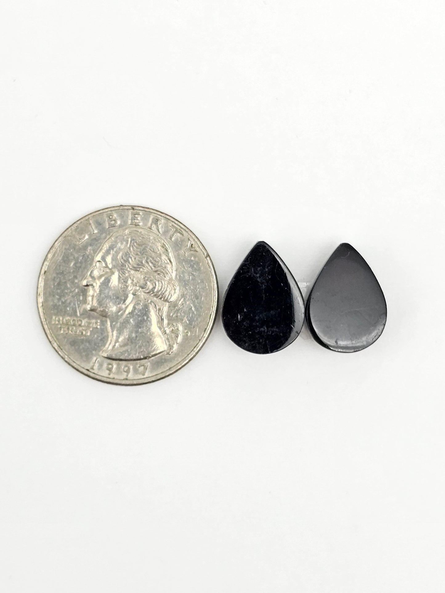 Red Amber Authentic Cabochon Pair
