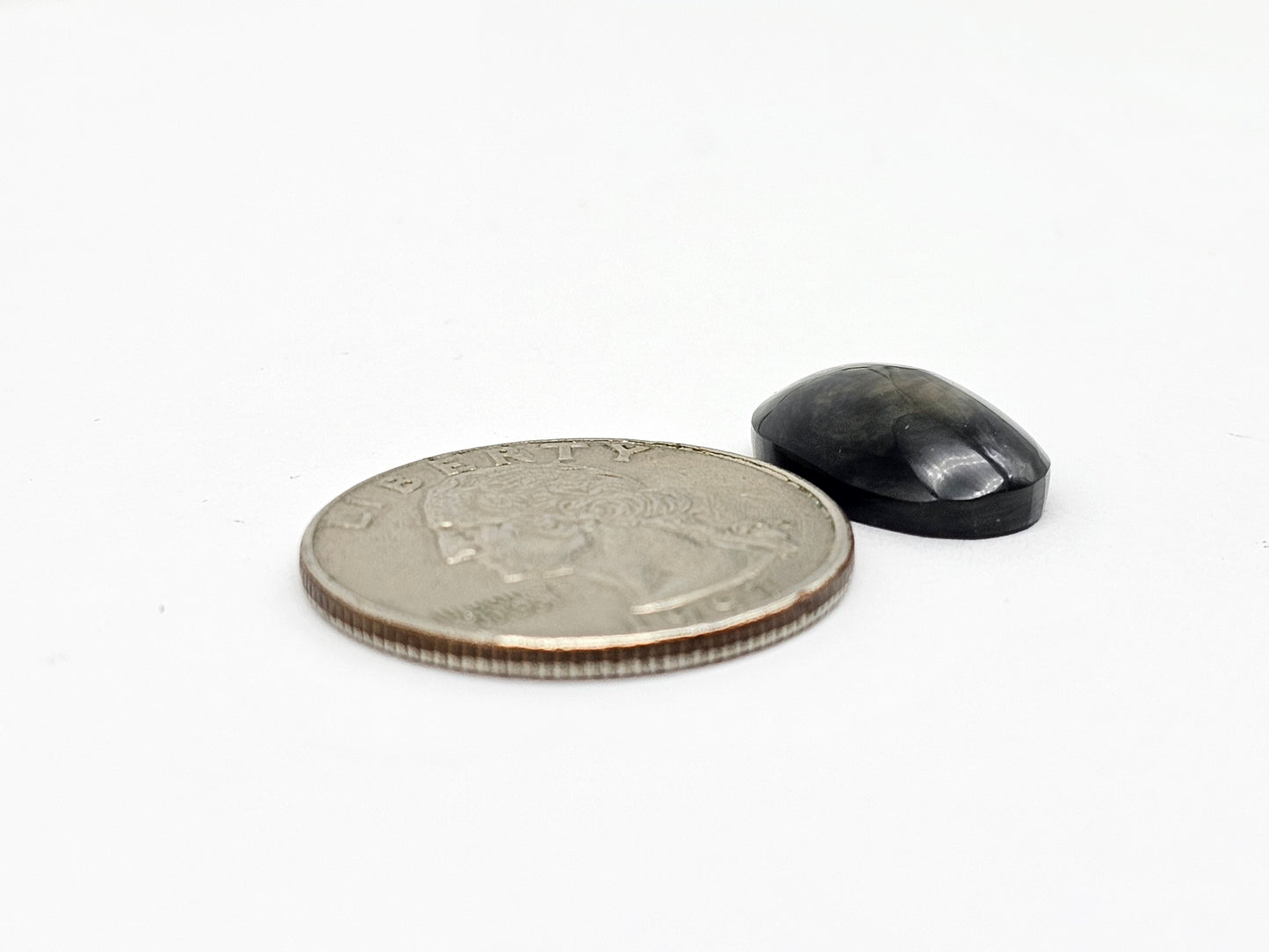Velvet obsidian Cabochon | Natural Mexican Obsidian for Silversmiths