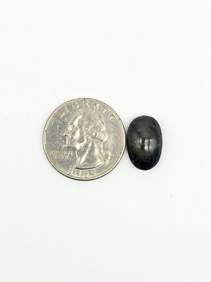 Velvet obsidian Cabochon | Natural Mexican Obsidian for Silversmiths