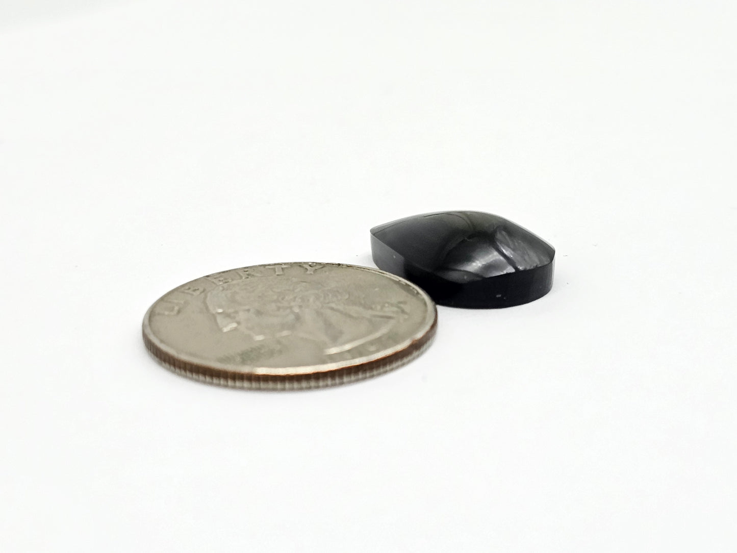 Velvet obsidian Cabochon | Natural Mexican Obsidian for Silversmiths