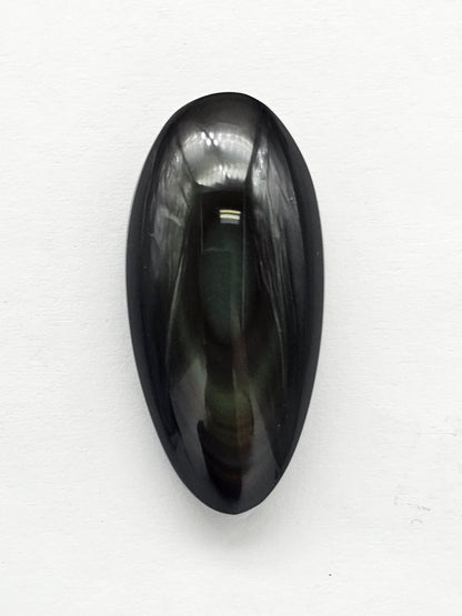 Rainbow obsidian Cabochon | Natural Mexican Obsidian for Silversmiths