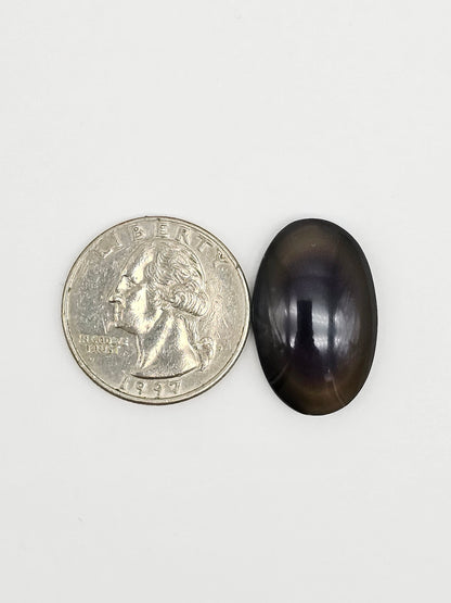 Rainbow obsidian Cabochon | Natural Mexican Obsidian for Silversmiths