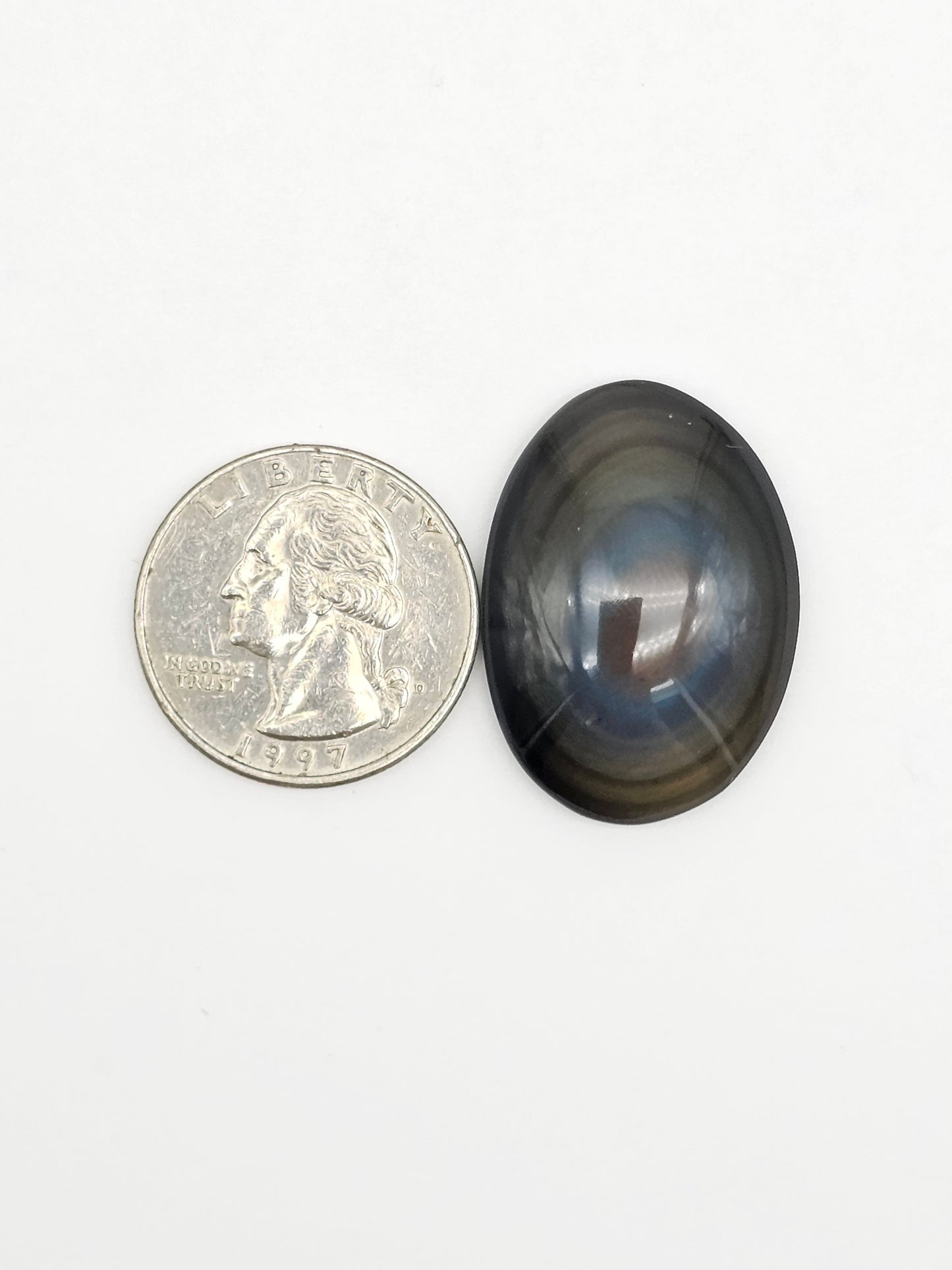 Rainbow obsidian Cabochon | Natural Mexican Obsidian for Silversmiths