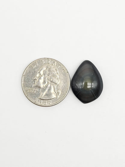 Rainbow obsidian Cabochon | Natural Mexican Obsidian for Silversmiths