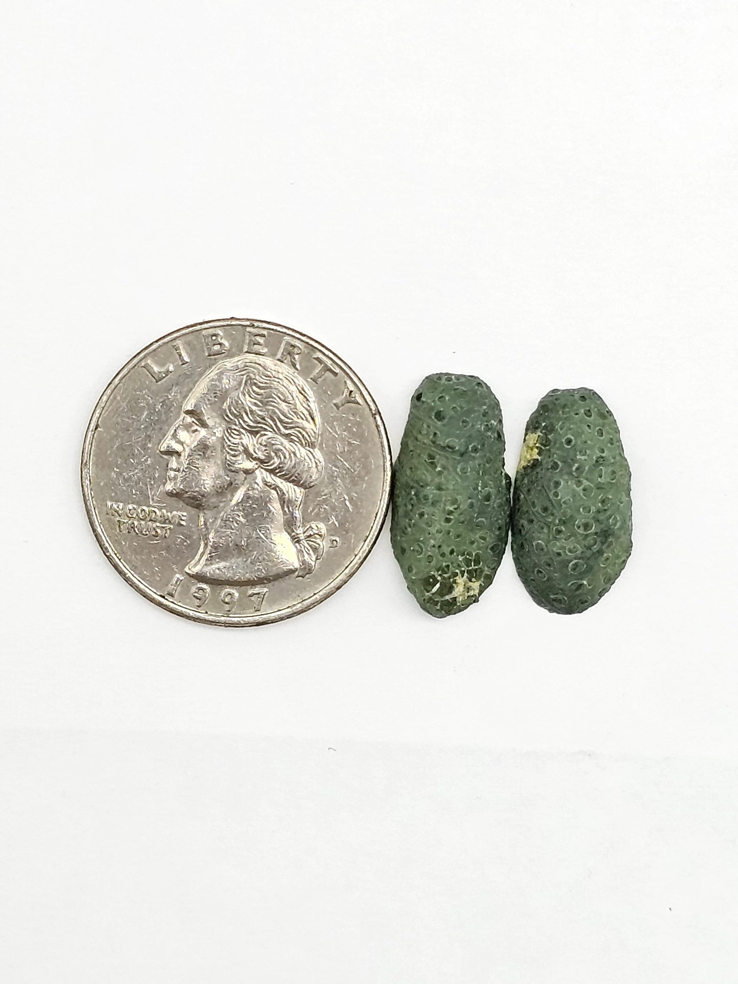 Tabasco Geode Cabochon Pair | Natural Mexican Geode