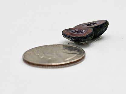 Tabasco Geode Cabochon Pair | Natural Mexican Geode