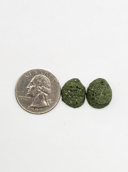 Tabasco Geode Cabochon Pair | Natural Mexican Geode