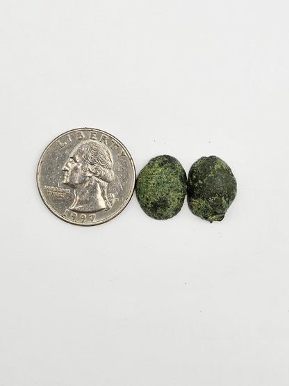 Tabasco Geode Cabochon Pair | Natural Mexican Geode