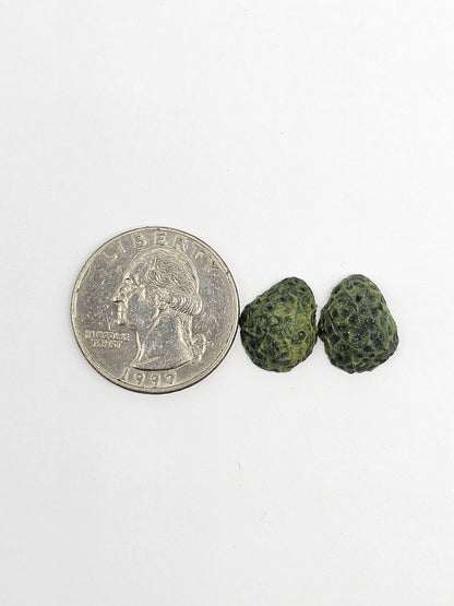 Tabasco Geode Cabochon Pair | Natural Mexican Geode