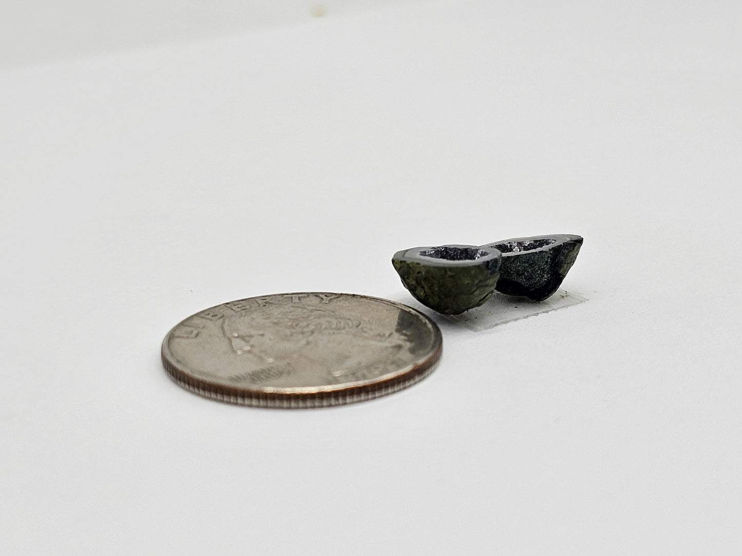 Tabasco Geode Cabochon Pair | Natural Mexican Geode