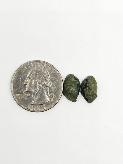 Tabasco Geode Cabochon Pair | Natural Mexican Geode
