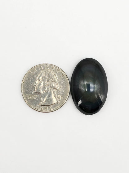 Rainbow obsidian Cabochon | Natural Mexican Obsidian for Silversmiths