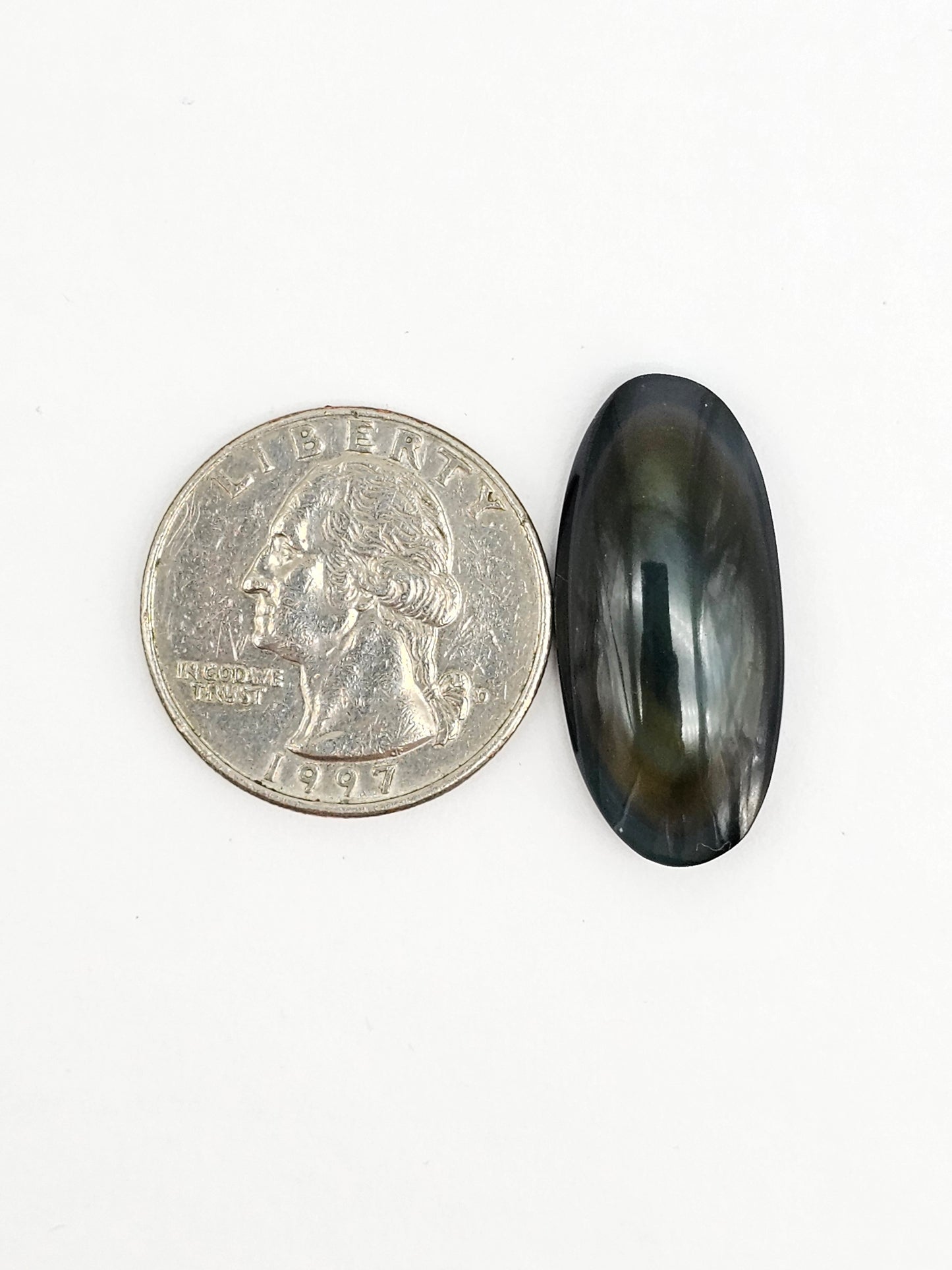Rainbow obsidian Cabochon | Natural Mexican Obsidian for Silversmiths