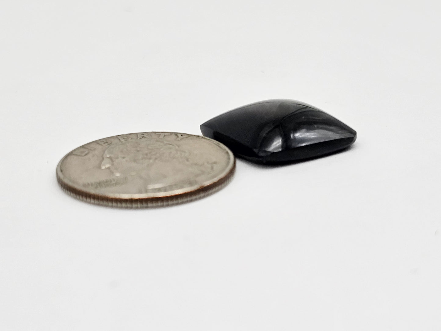 Velvet obsidian Cabochon | Natural Mexican Obsidian for Silversmiths