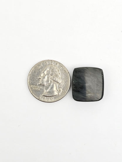 Velvet obsidian Cabochon | Natural Mexican Obsidian for Silversmiths