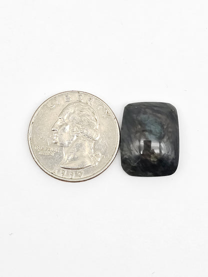 Velvet obsidian Cabochon | Natural Mexican Obsidian for Silversmiths