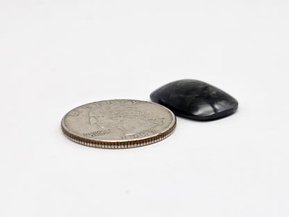 Velvet obsidian Cabochon | Natural Mexican Obsidian for Silversmiths