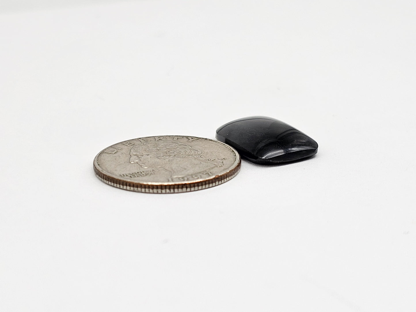 Velvet obsidian Cabochon | Natural Mexican Obsidian for Silversmiths