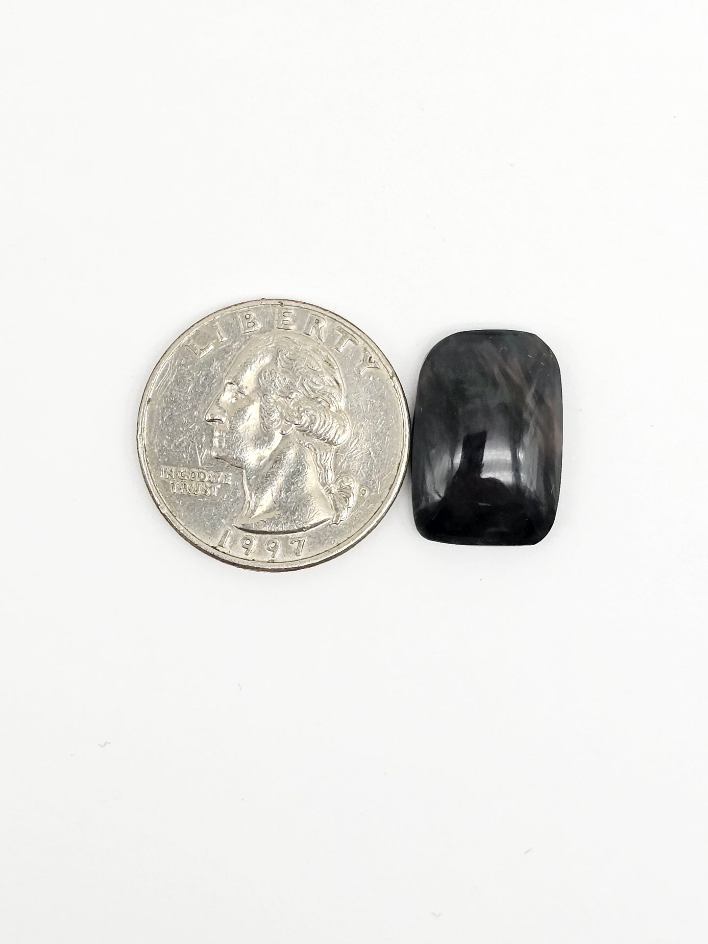 Velvet obsidian Cabochon | Natural Mexican Obsidian for Silversmiths