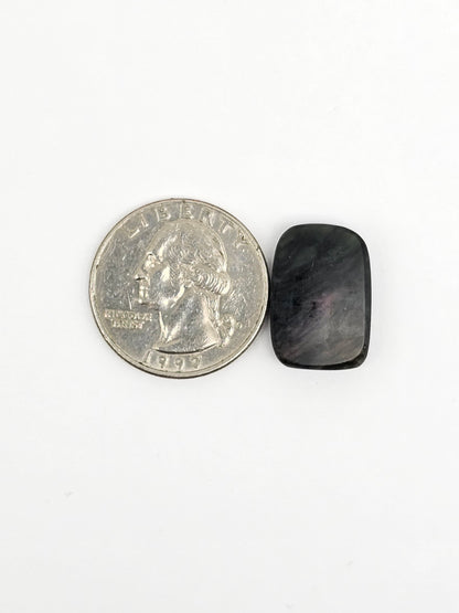 Velvet obsidian Cabochon | Natural Mexican Obsidian for Silversmiths