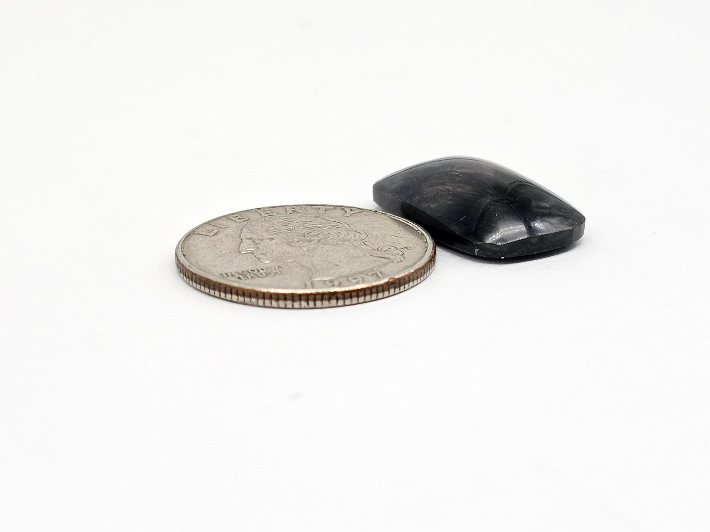 Velvet obsidian Cabochon | Natural Mexican Obsidian for Silversmiths