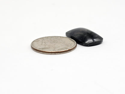 Velvet obsidian Cabochon | Natural Mexican Obsidian for Silversmiths