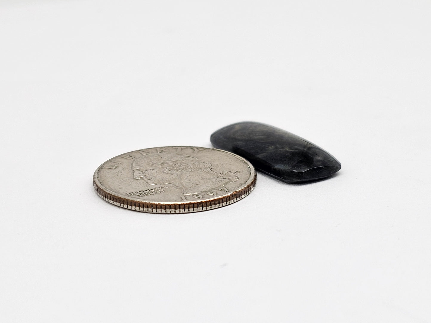 Velvet obsidian Cabochon | Natural Mexican Obsidian for Silversmiths