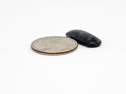 Velvet obsidian Cabochon | Natural Mexican Obsidian for Silversmiths