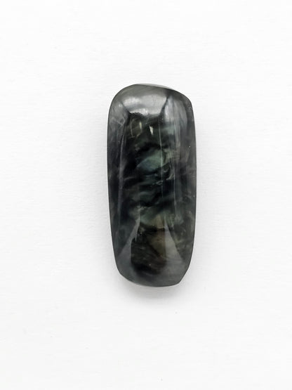 Velvet obsidian Cabochon | Natural Mexican Obsidian for Silversmiths