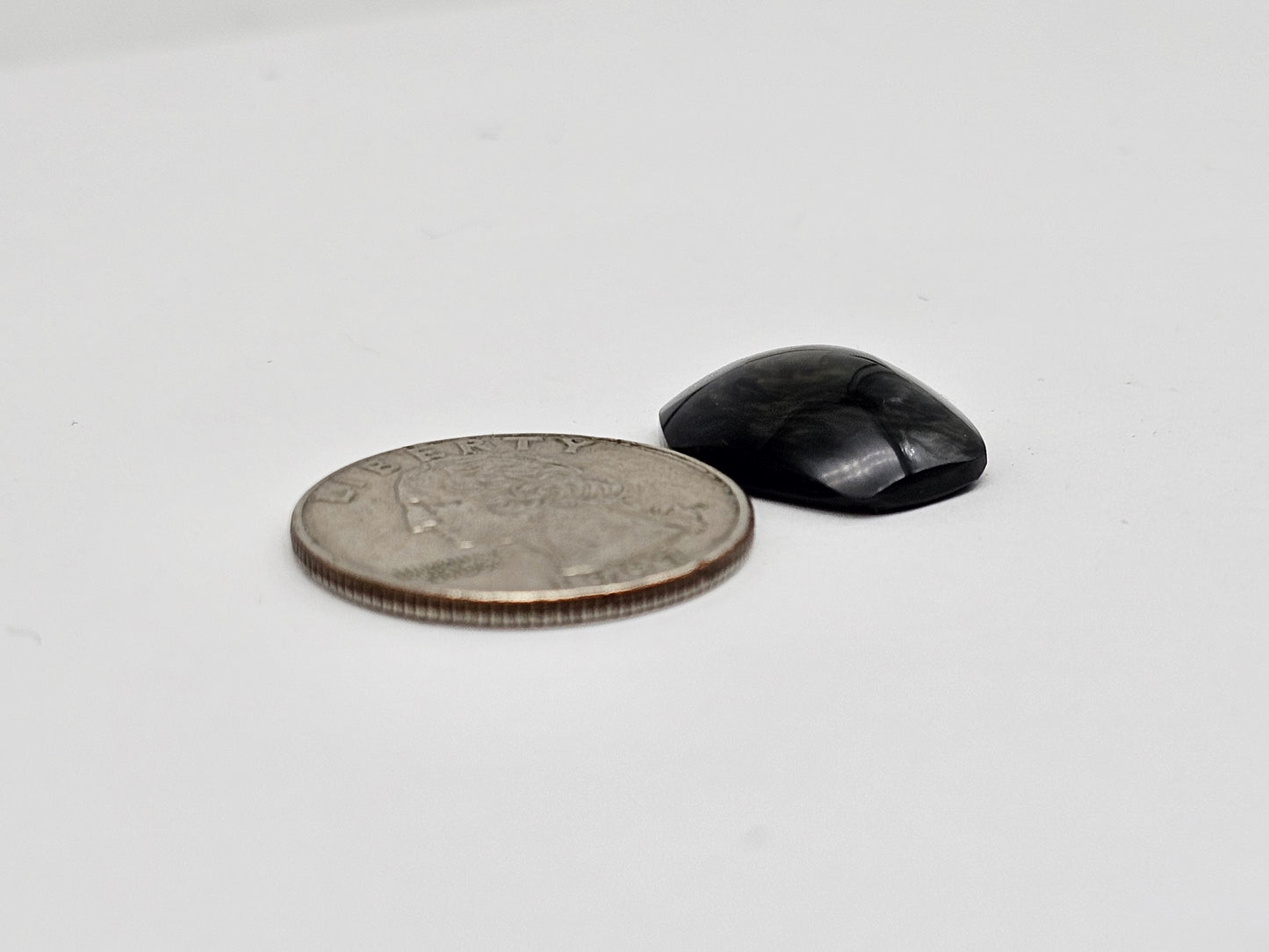 Velvet obsidian Cabochon | Natural Mexican Obsidian for Silversmiths