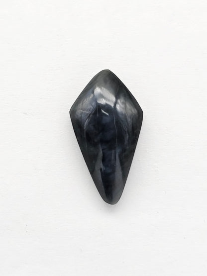 Velvet obsidian Cabochon | Natural Mexican Obsidian for Silversmiths