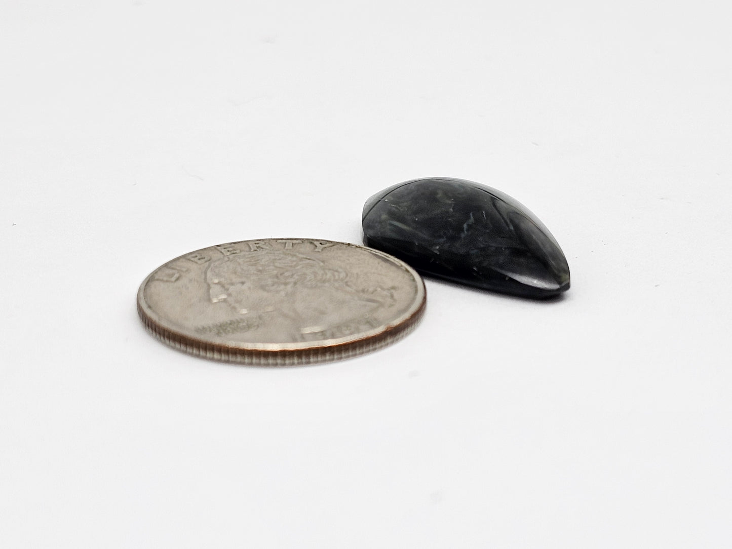 Velvet obsidian Cabochon | Natural Mexican Obsidian for Silversmiths