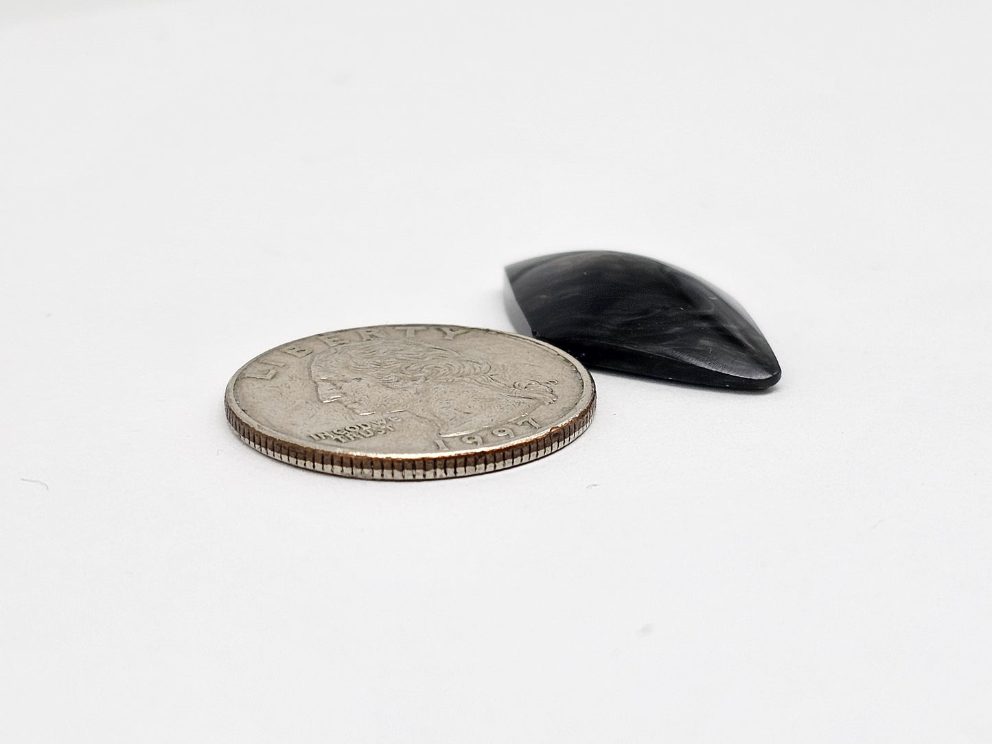 Velvet obsidian Cabochon | Natural Mexican Obsidian for Silversmiths