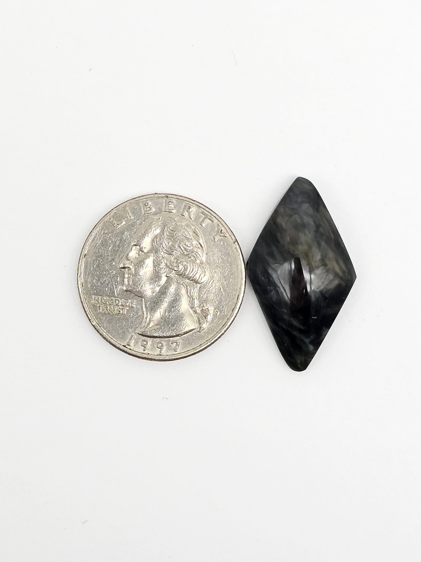 Velvet obsidian Cabochon | Natural Mexican Obsidian for Silversmiths