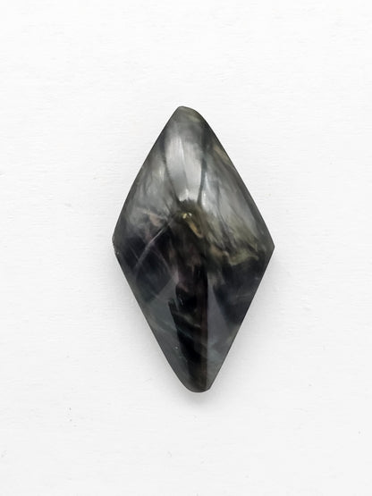 Velvet obsidian Cabochon | Natural Mexican Obsidian for Silversmiths