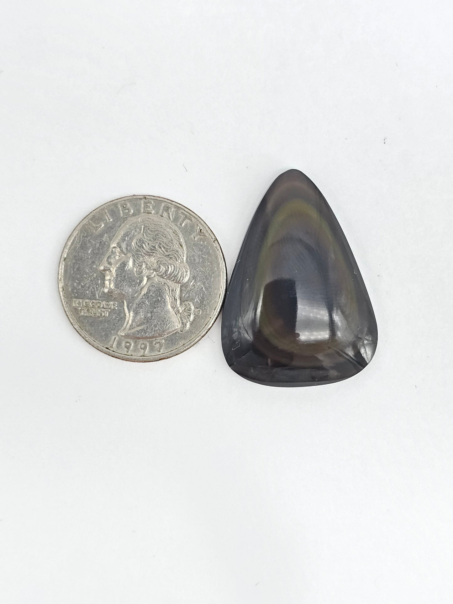 Rainbow obsidian Cabochon | Natural Mexican Obsidian for Silversmiths