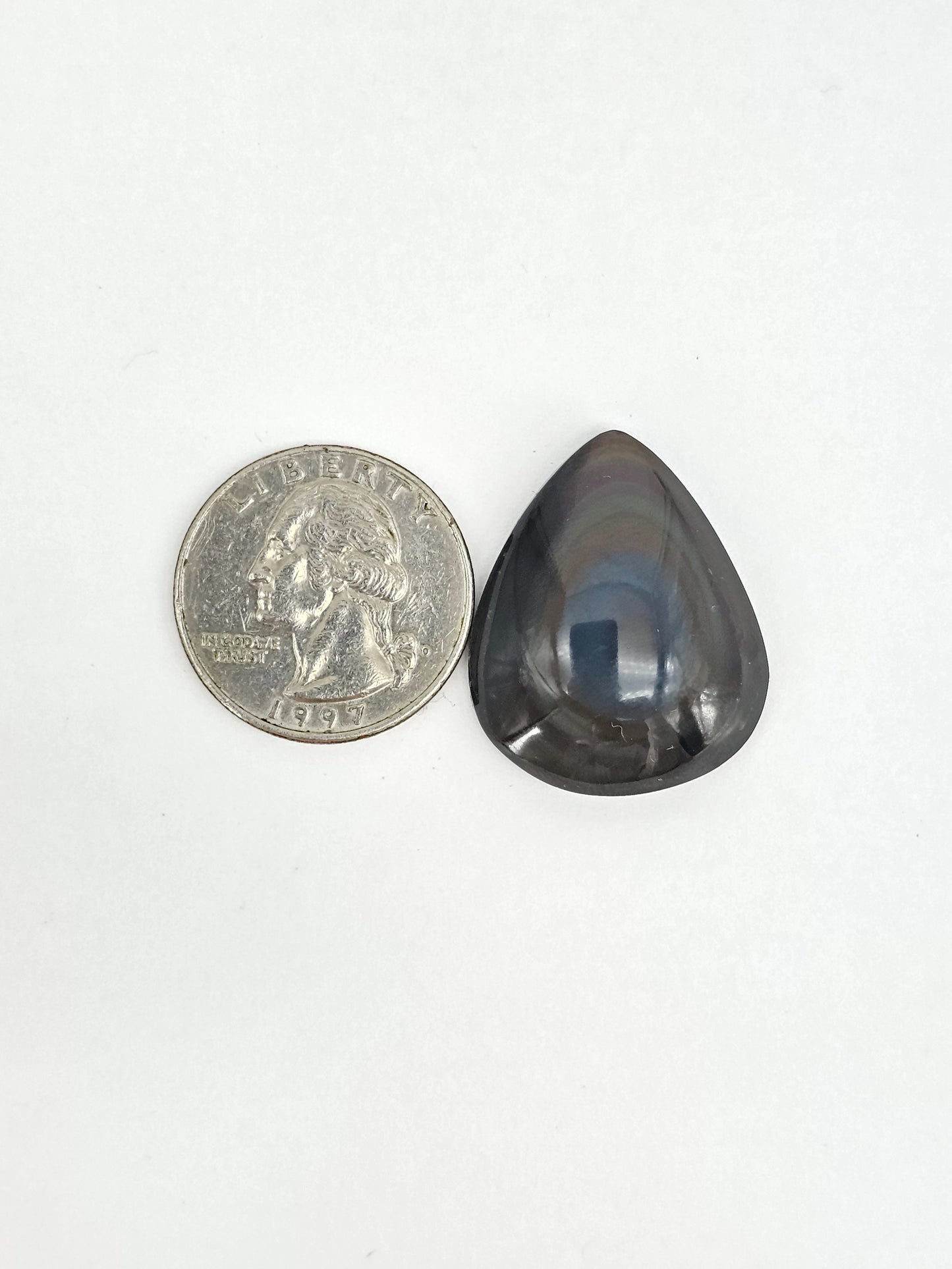 Rainbow obsidian Cabochon | Natural Mexican Obsidian for Silversmiths