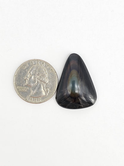 Rainbow obsidian Cabochon | Natural Mexican Obsidian for Silversmiths