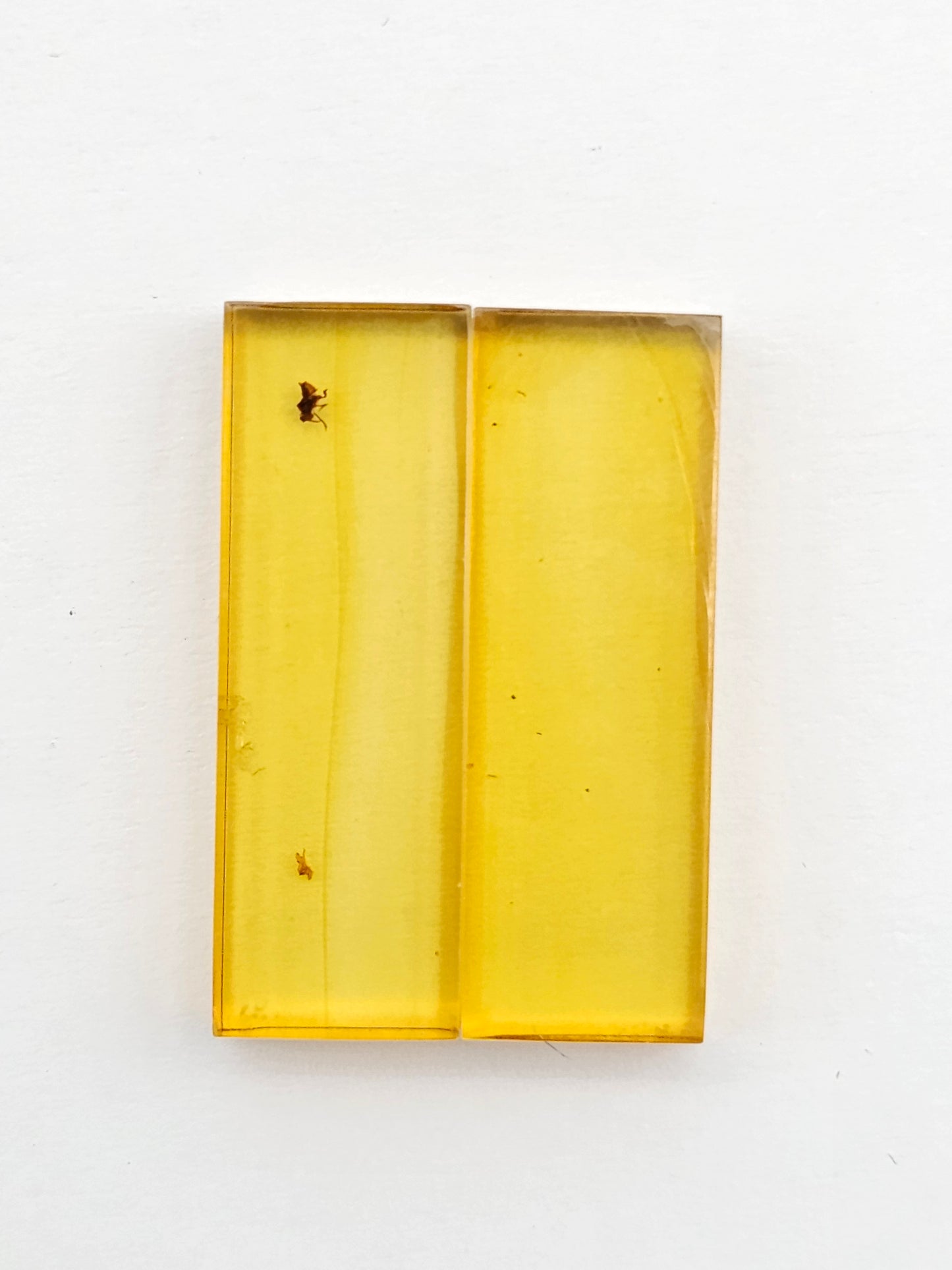 Amber Rectangle Cabochon