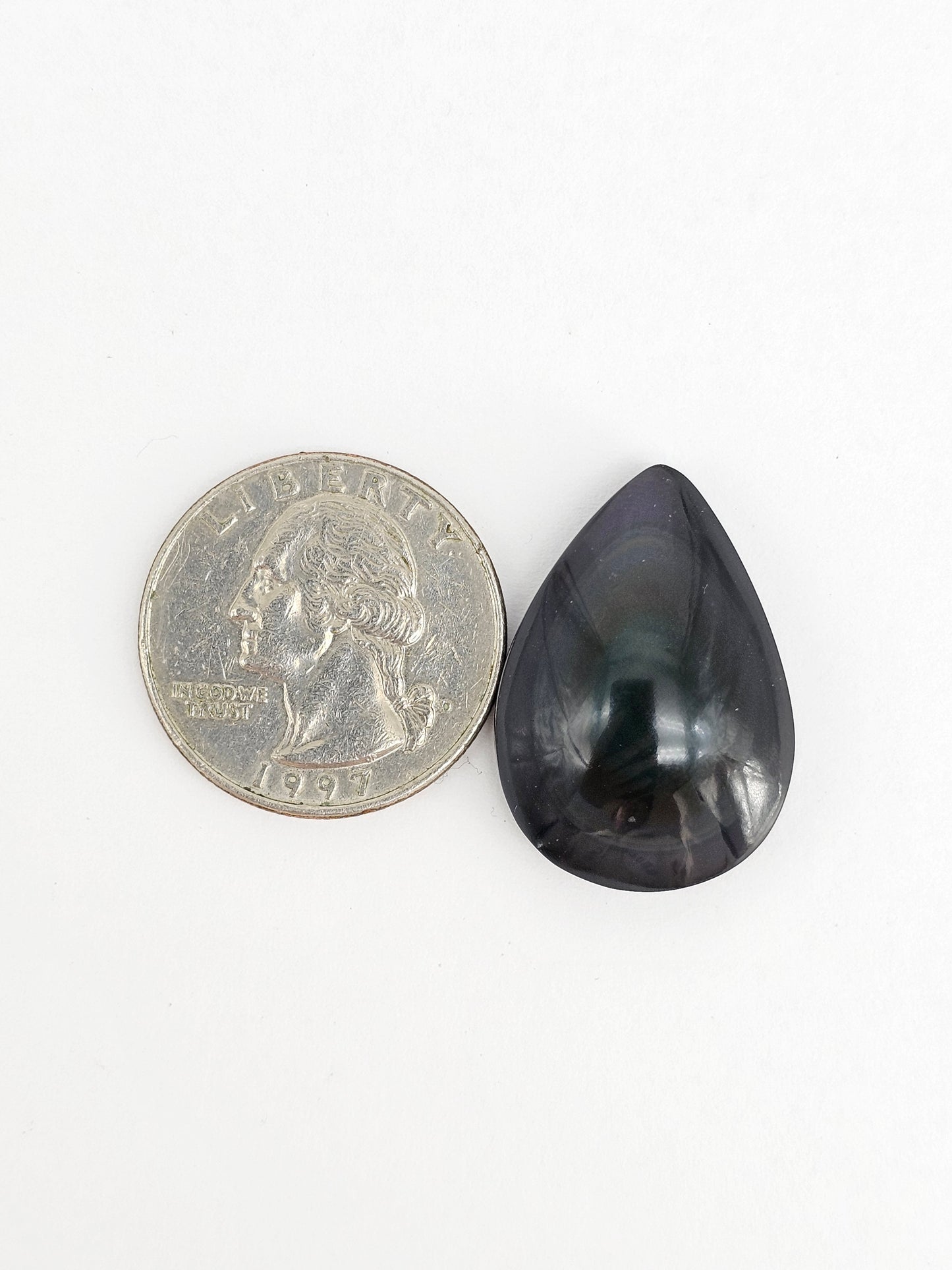 Rainbow obsidian Cabochon | Natural Mexican Obsidian for Silversmiths