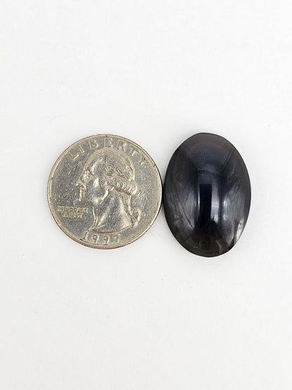 Rainbow obsidian Cabochon | Natural Mexican Obsidian for Silversmiths