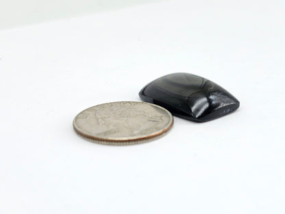 Rainbow obsidian Cabochon | Natural Mexican Obsidian for Silversmiths