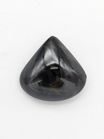 Velvet obsidian Cabochon | Natural Mexican Obsidian for Silversmiths