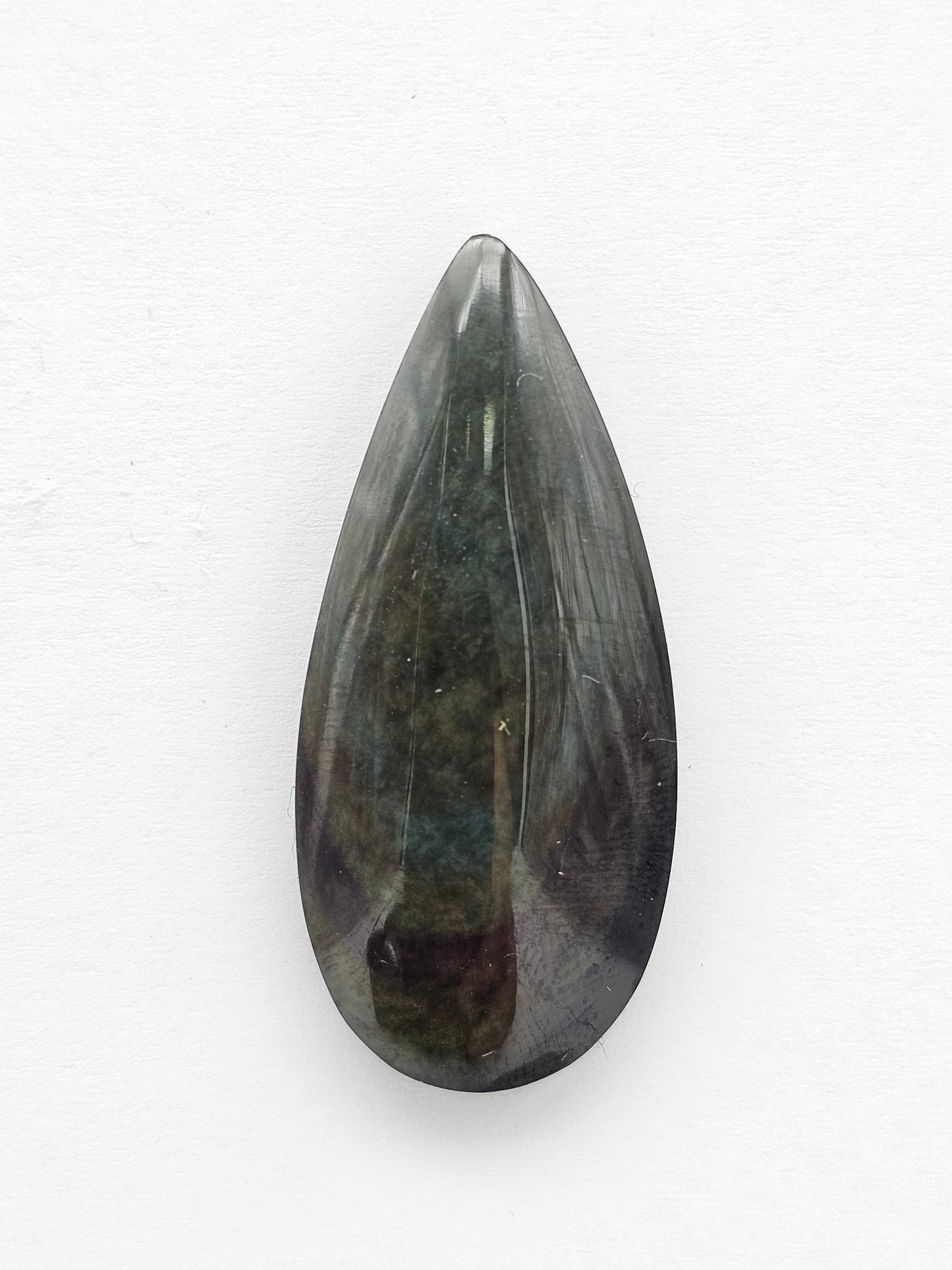 Velvet obsidian Cabochon | Natural Mexican Obsidian for Silversmiths