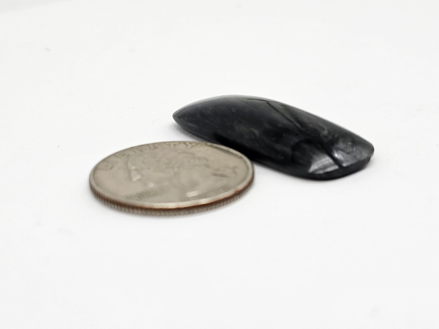 Velvet obsidian Cabochon | Natural Mexican Obsidian for Silversmiths