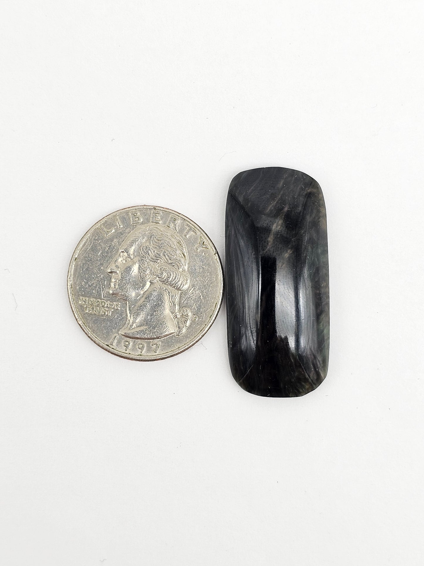 Velvet obsidian Cabochon | Natural Mexican Obsidian for Silversmiths