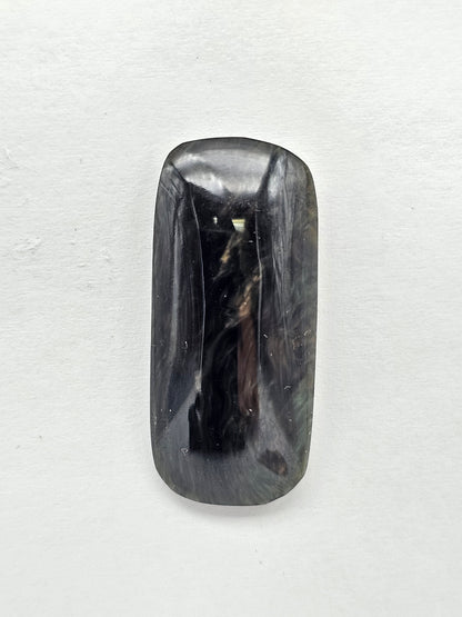 Velvet obsidian Cabochon | Natural Mexican Obsidian for Silversmiths